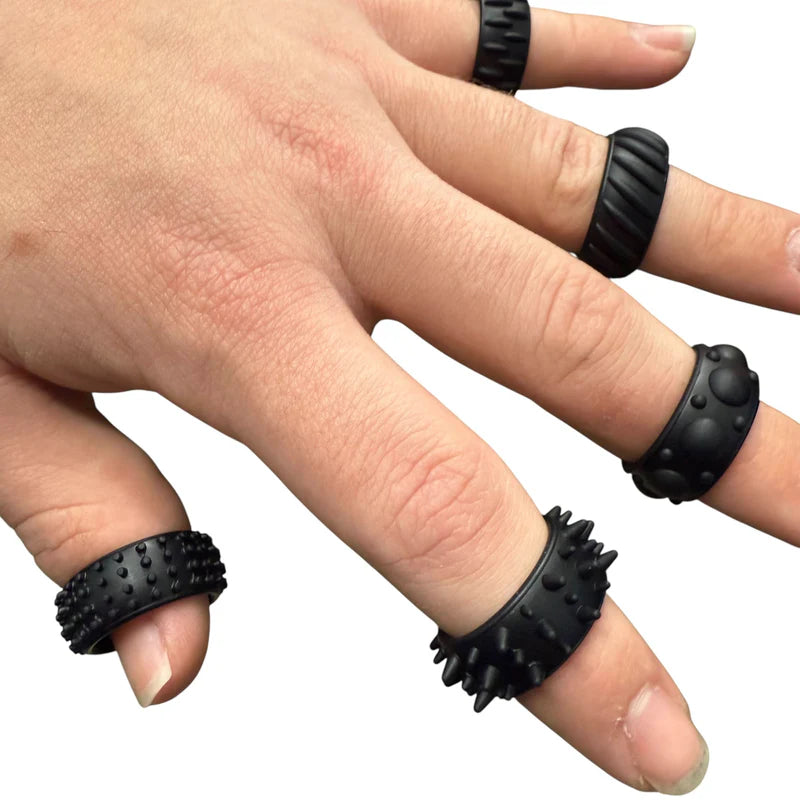 Halo Picky Bands - Set of 12 Wearable Sensory Tools and Picking Supports- By Kaiko