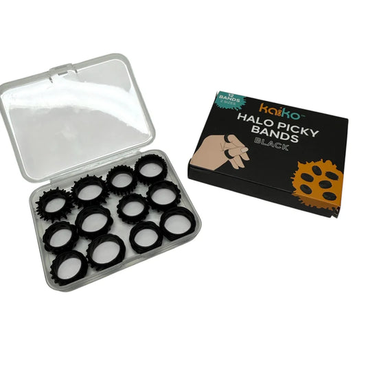 Halo Picky Bands - Set of 12 Wearable Sensory Tools and Picking Supports- By Kaiko