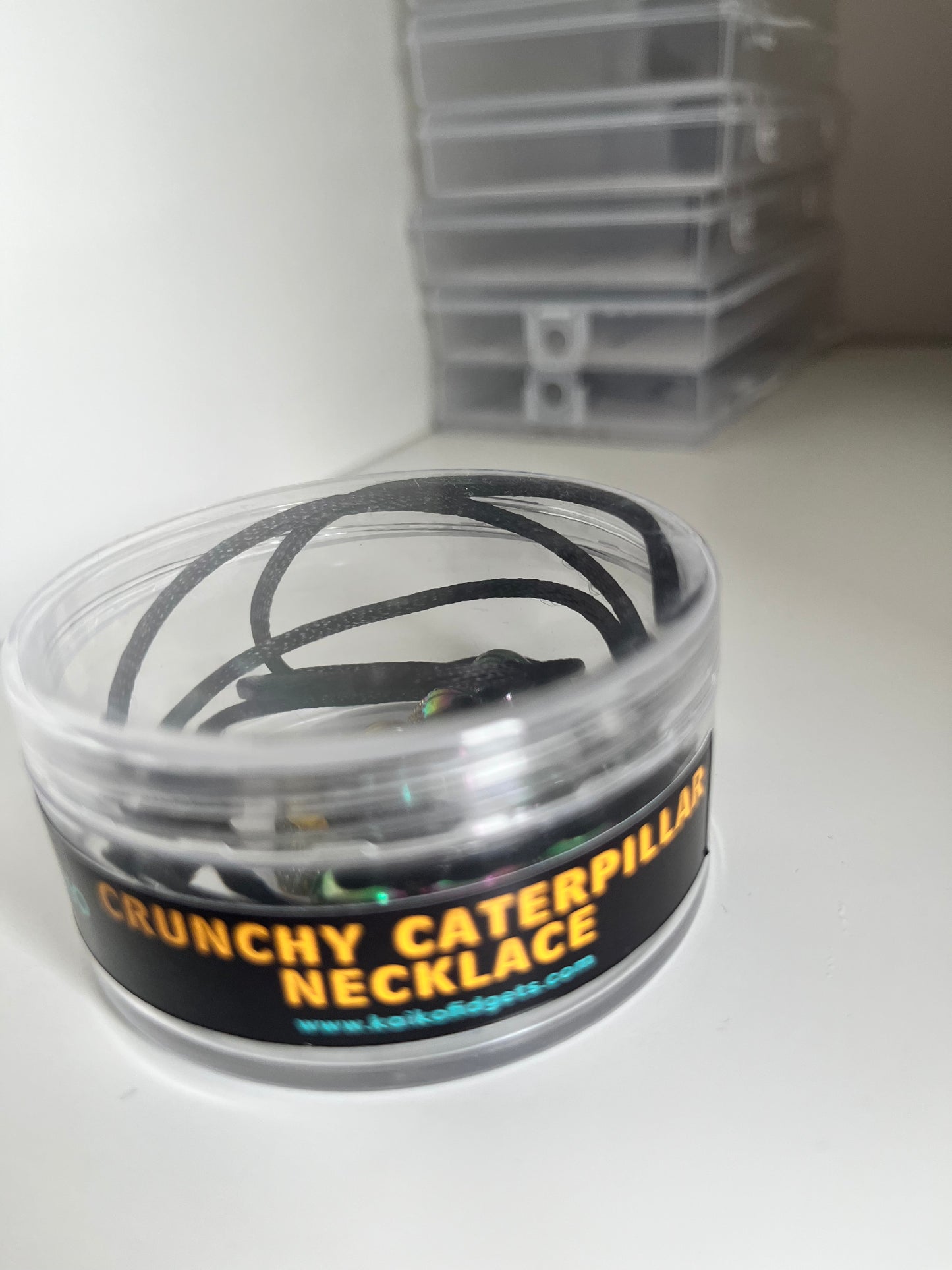 Crunchy Caterpillar Necklace